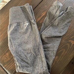 Grey dot design gymshark leggings